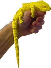 3D Printed Lizard Large Reptile Fidget - Articulated Lizard, Anxiety Stress Relief, ADHD & Autism Friendly Bearded Dragon Fidget Pet