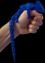 3D Printed Lizard Large Reptile Fidget - Articulated Lizard, Anxiety Stress Relief, ADHD & Autism Friendly Bearded Dragon Fidget Pet