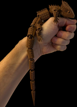 3D Printed Lizard Large Reptile Fidget - Articulated Lizard, Anxiety Stress Relief, ADHD & Autism Friendly Bearded Dragon Fidget Pet